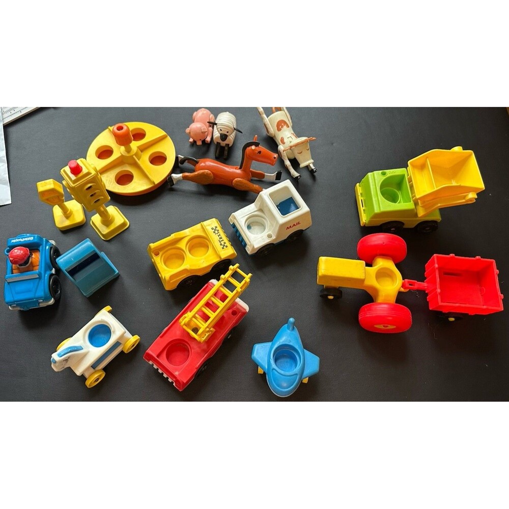 Fisher-Price Little People & Accessories - Vintage & Modern Mixed Lot
